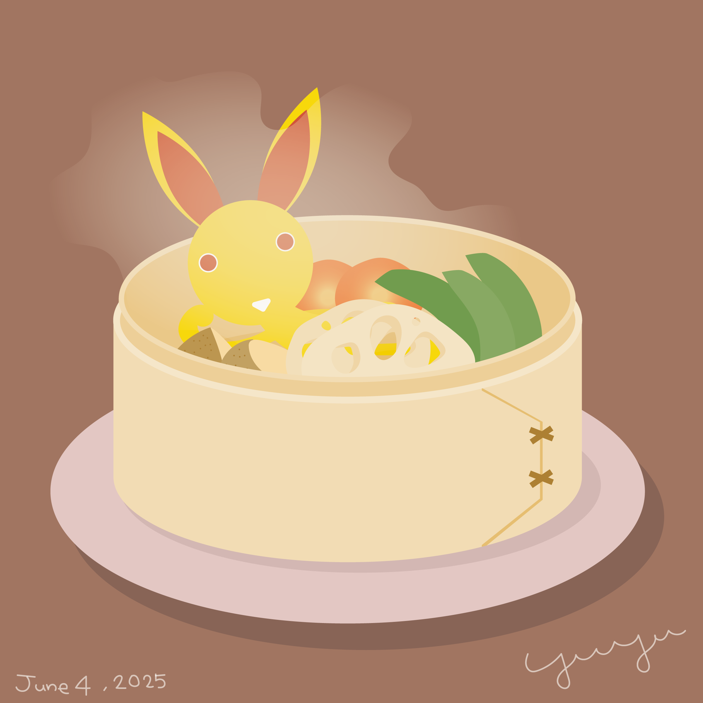 6月4日 蒸し料理